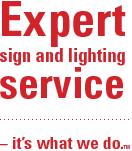 Expert Sign and Lighting Service
