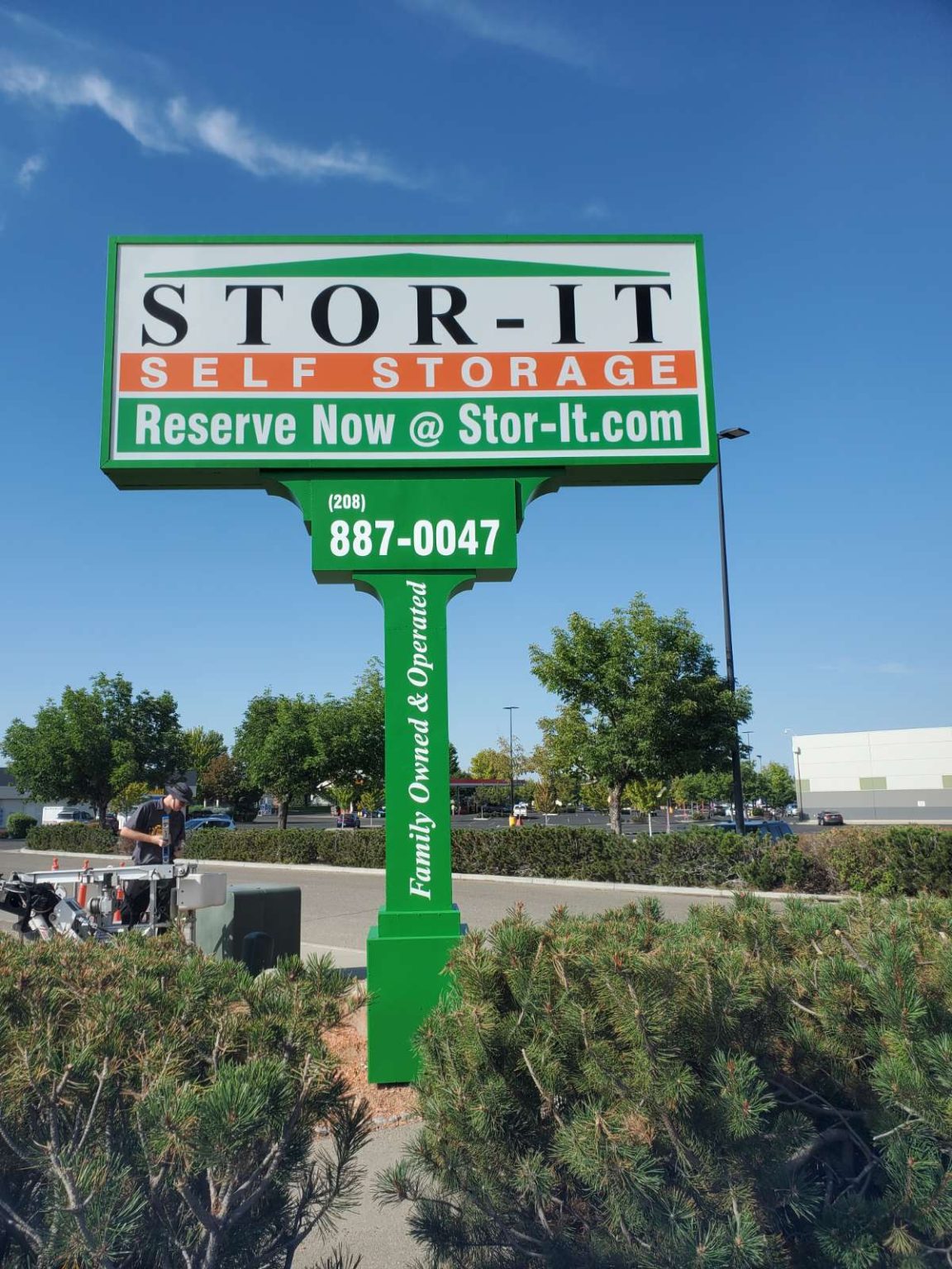New Display for Stor-It Self Storage – Boise