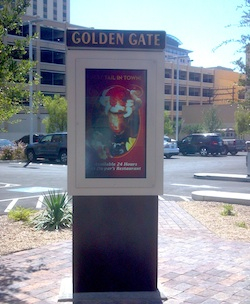 Yesco Golden Gate Casino Outdoor LCD