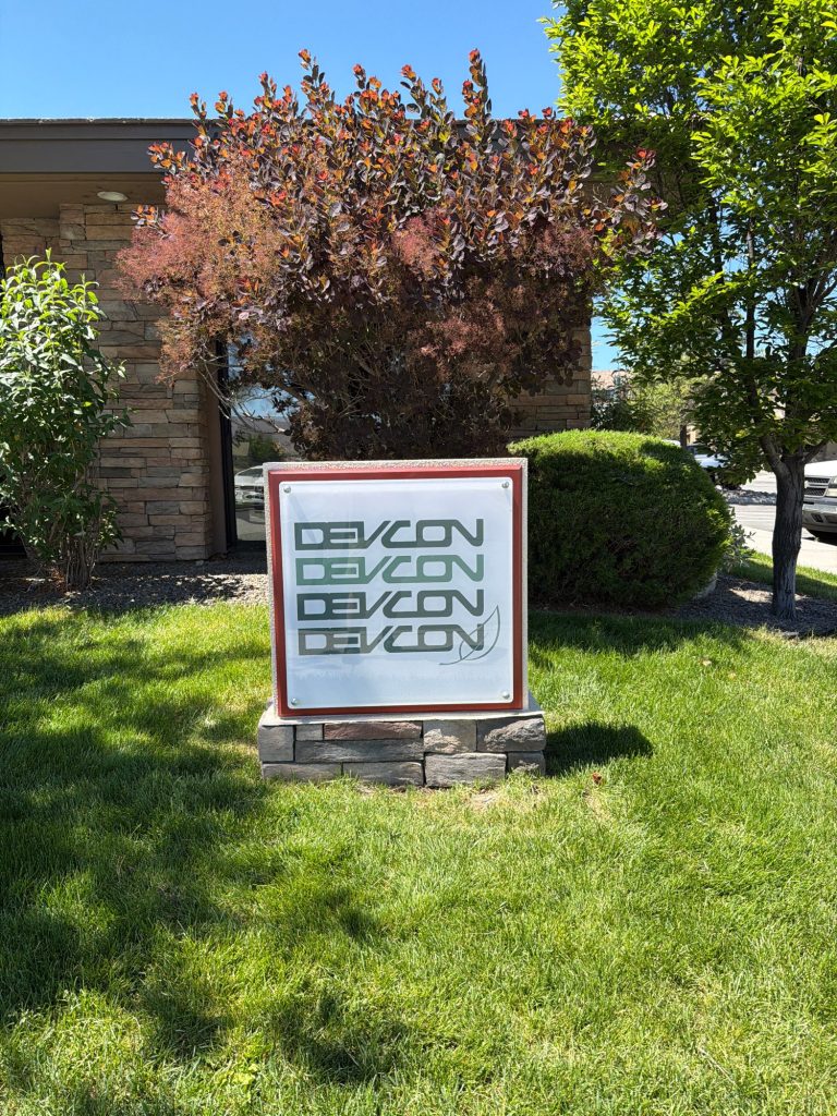 Devcon Construction Monument Sign Refresh – YESCO Reno