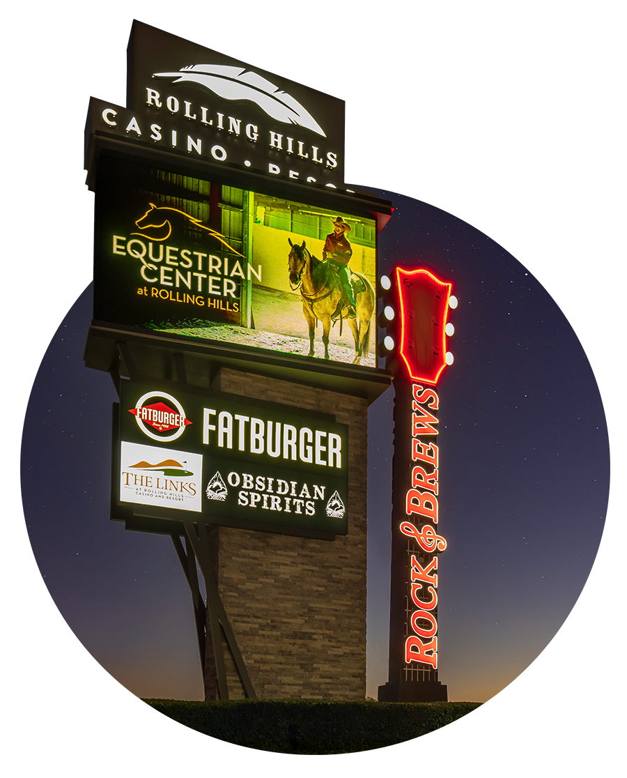 circle-custom-signs-sacramento-yesco-rollling-hills-casino