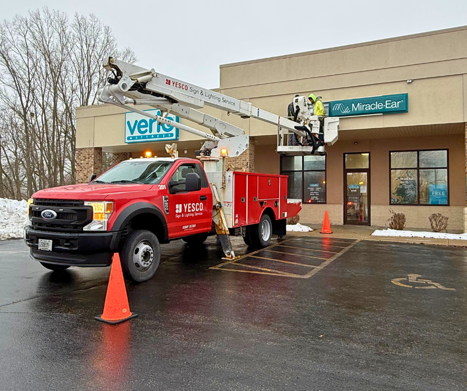 yesco fixing miracle ear sign