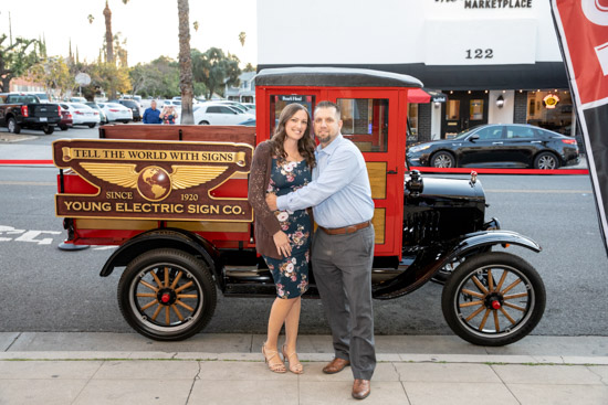 YESCO 100 years Salt Lake Los Angeles Celebration