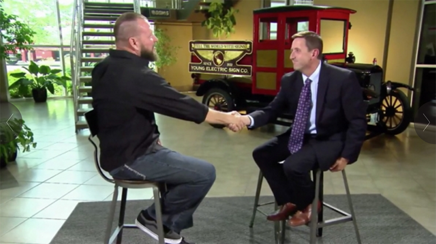 YESCO featured on CBS’s “Undercover Boss”