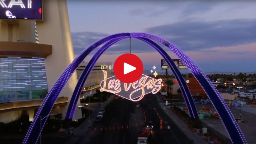 new las vegas arch sign