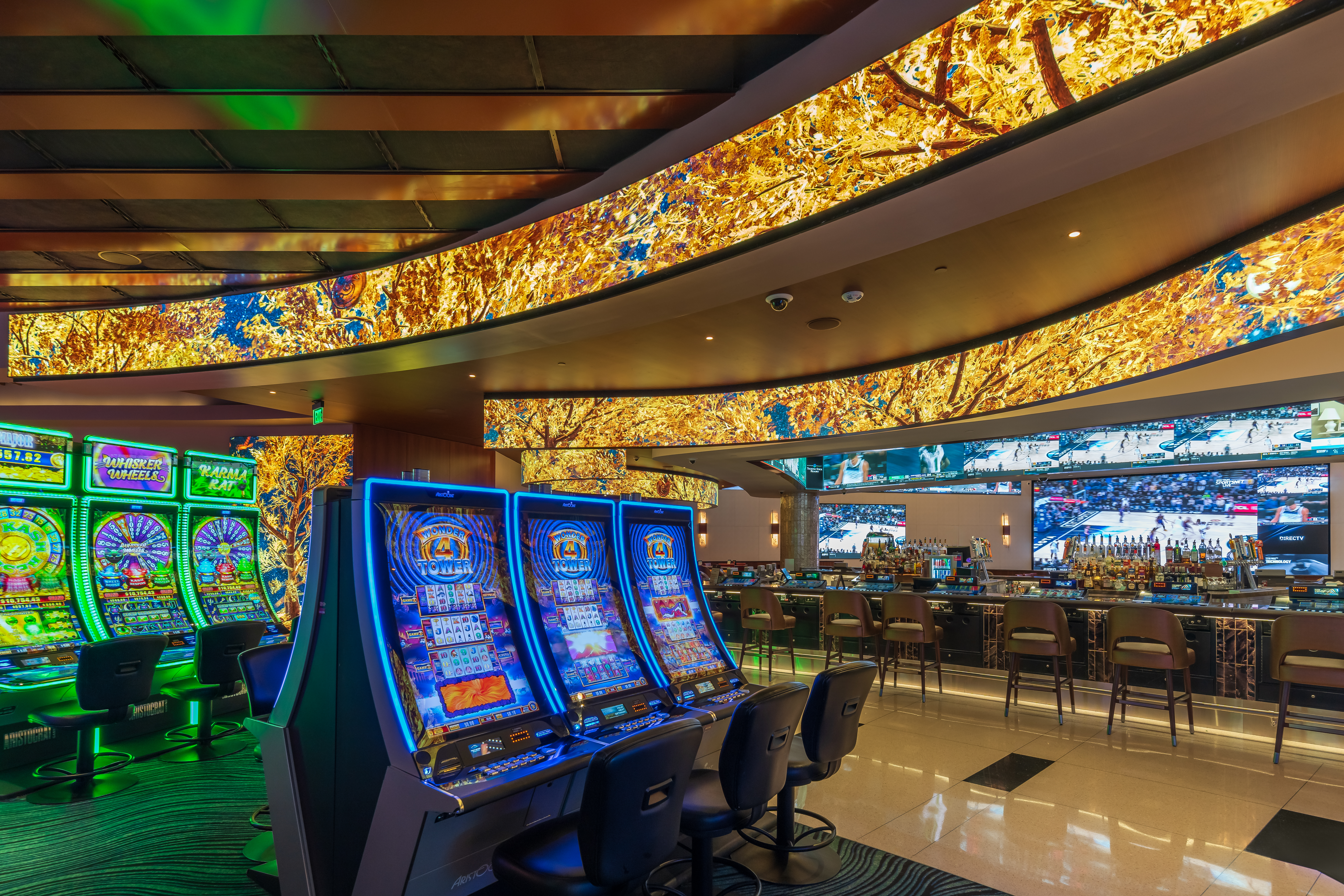 TS Casino with Curve Display