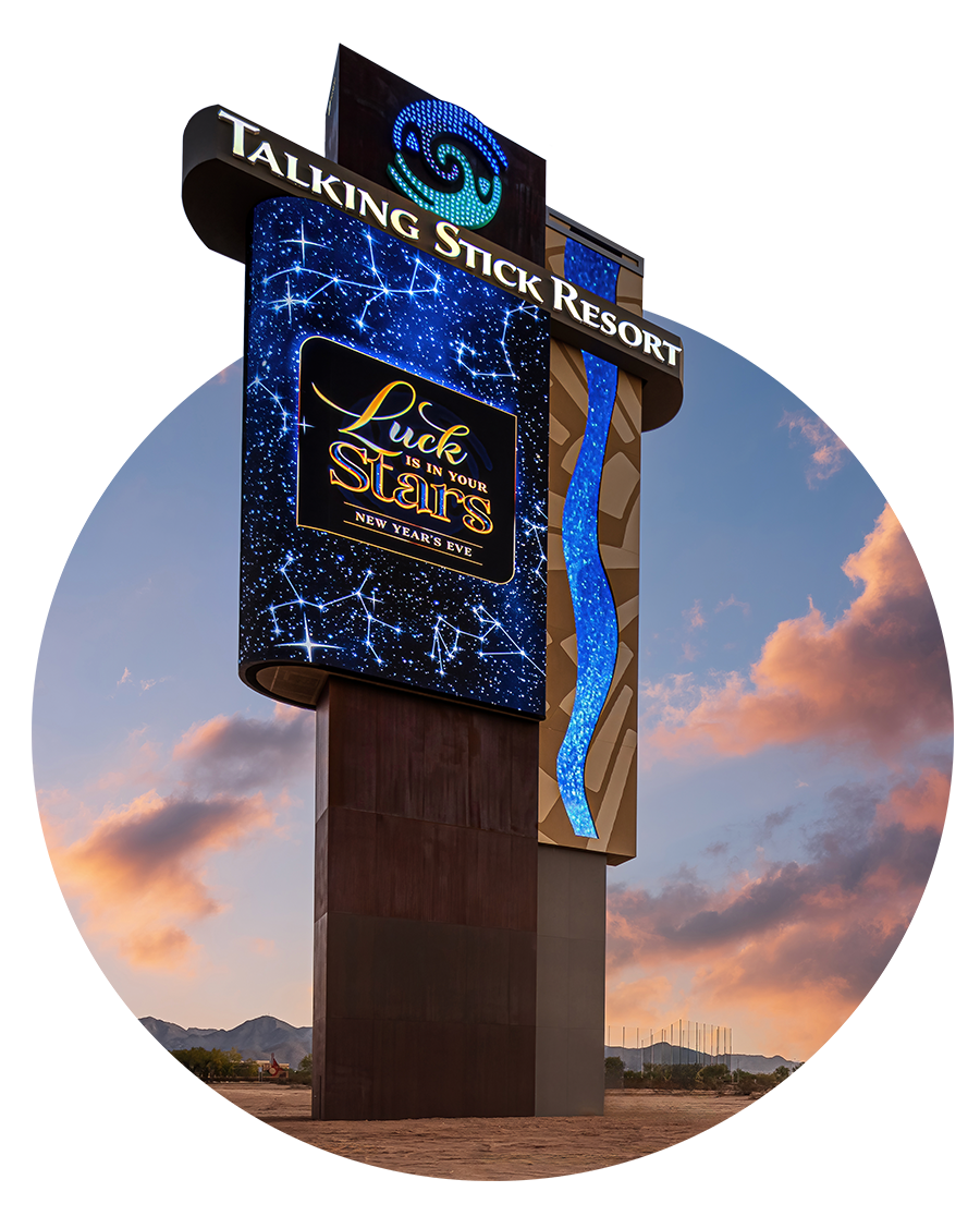 YESCO-custom-signs-talking-stick-resort